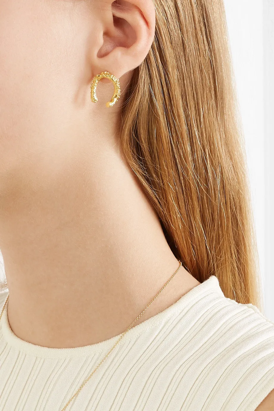 Alighieri The Night Shift Gold Plated Earrings