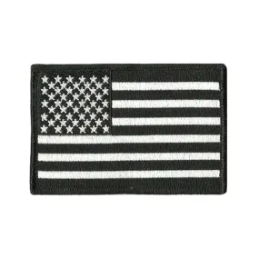 Black & White American Flag Patch