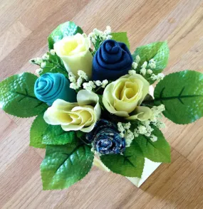 Blue Skies Bold Beanies Gift Posy Bouquet