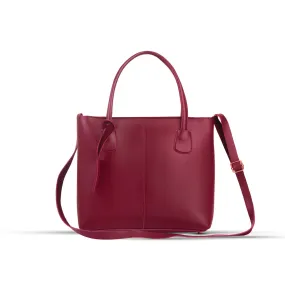 BOTANY  MAROON HANDBAG