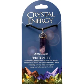 Crystal Energy Necklaces