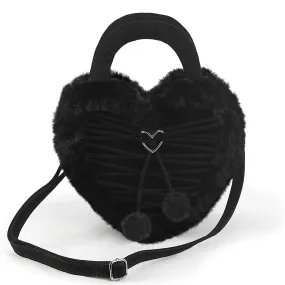 Demonia Faux fur handbags