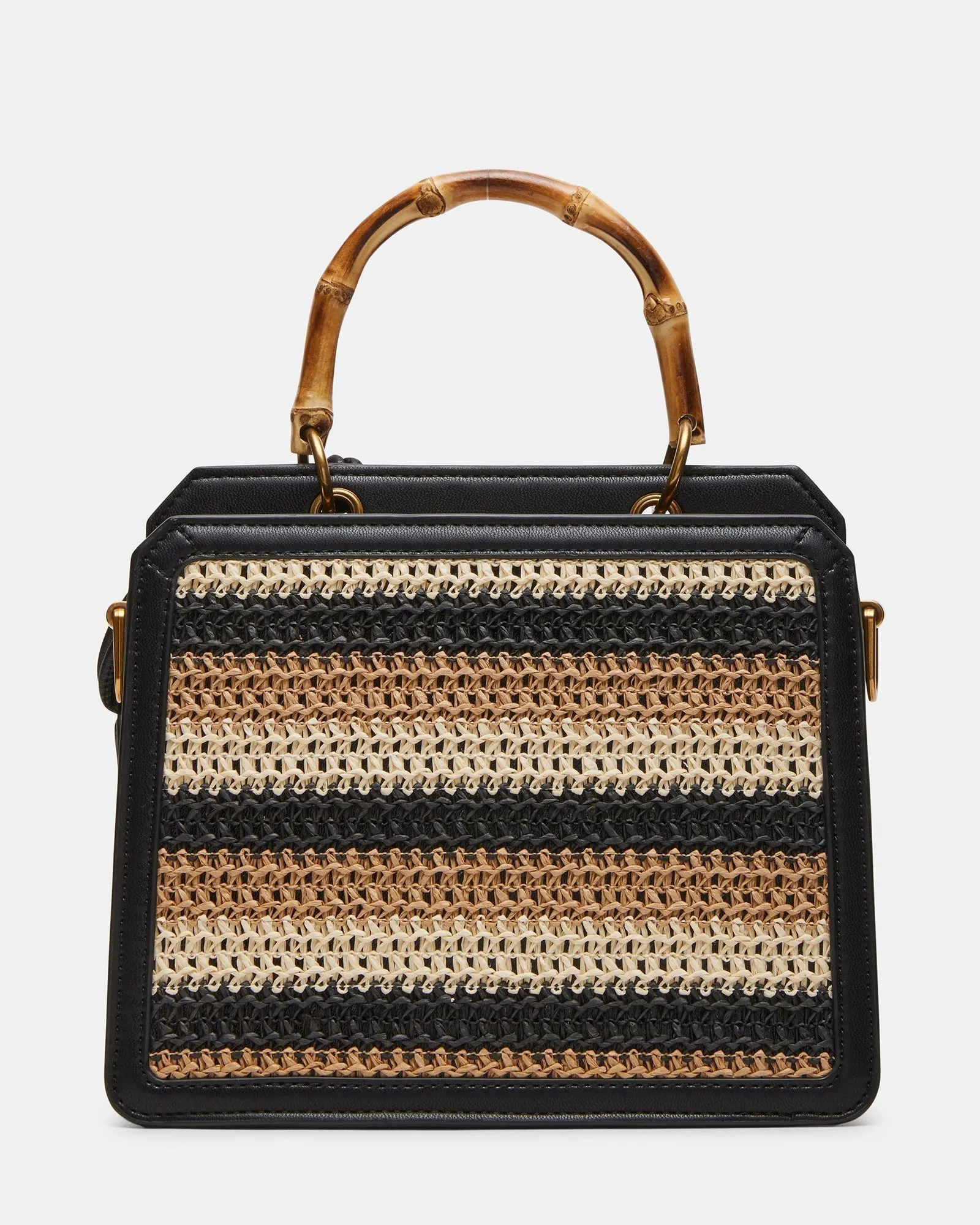 EVELYN BEACHY BAG BLACK/TAN