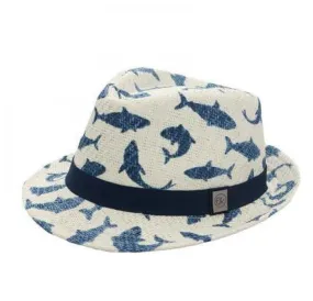 FlapJackKids UPF50 Fedoras Toddler - Shark (2 to 6yo)