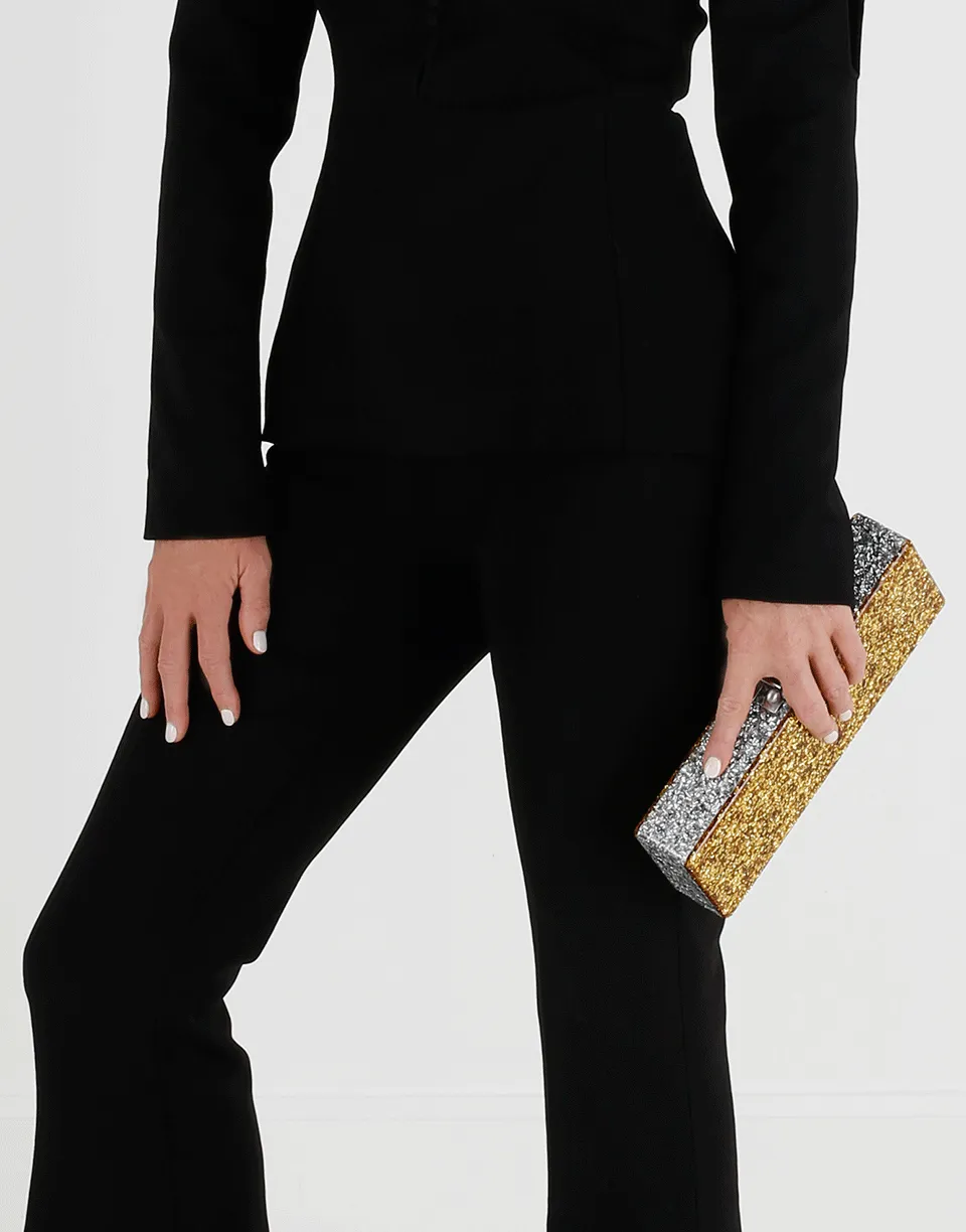 Flavia Confetti Clutch