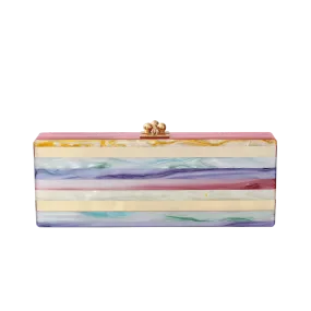 Flavia Stripe Clutch