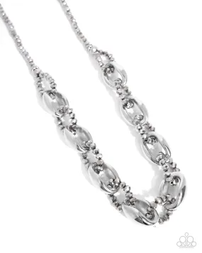 Flickering Fact - Silver Necklaces