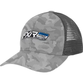 FXR Cast Hat Grey Camo Gray