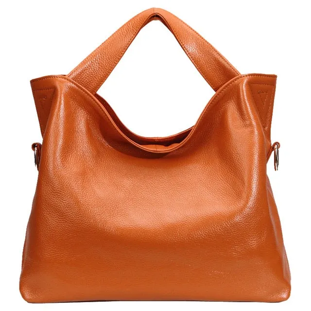 Genuine Leather Crossbody Soft Type Bag