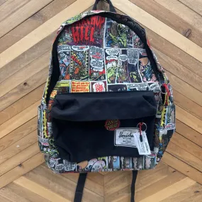 Herschel- Santa Cruz Classic Backpack XL Porkchop Hill Black- MSRP $100: -unisex-SM