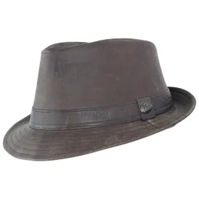 Jacaru Hats Kangaroo Trilby - Stonewash