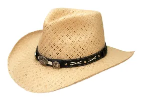 Jack Daniels Western Straw Fedora