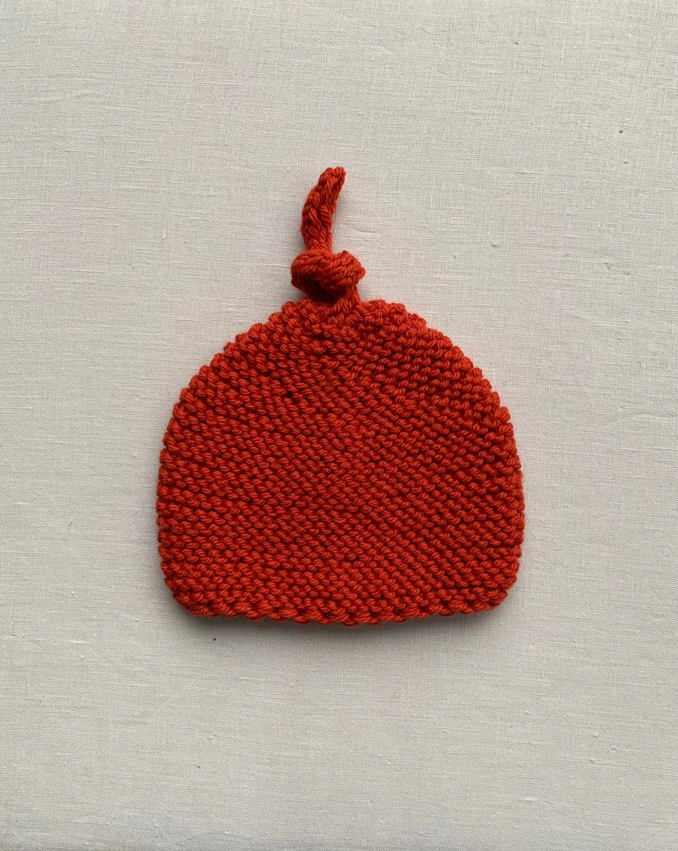 Knitted by Nana Merino Beanie - Pumpkin Spice