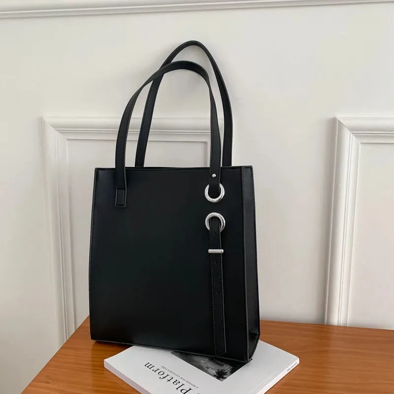 Large minimalistic tote Handbag