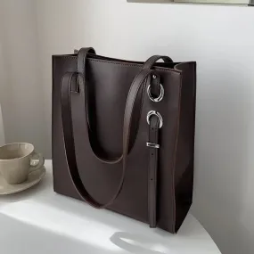 Large minimalistic tote Handbag