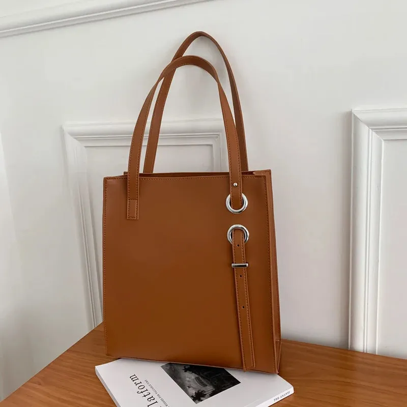 Large minimalistic tote Handbag