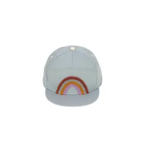 Lassig Kids Skater Cap - Light Blue - Rainbow