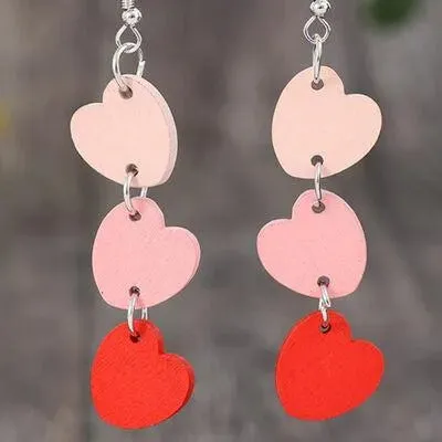 Love Your Style with Heart Dangle Earrings