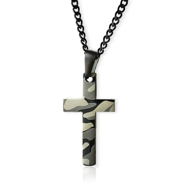 Men's Christian Necklace <br> Camo