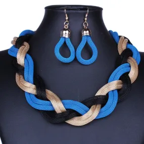 New Statement Necklace Vintage maxi Necklace jewelry Metal Choker Necklace Women Chunky Chain