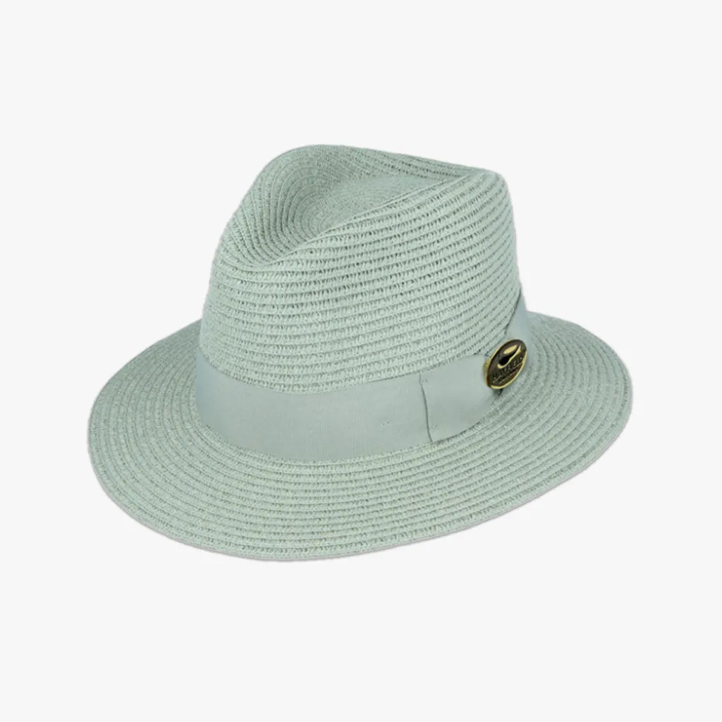 Pistachio Henley Summer Fedora