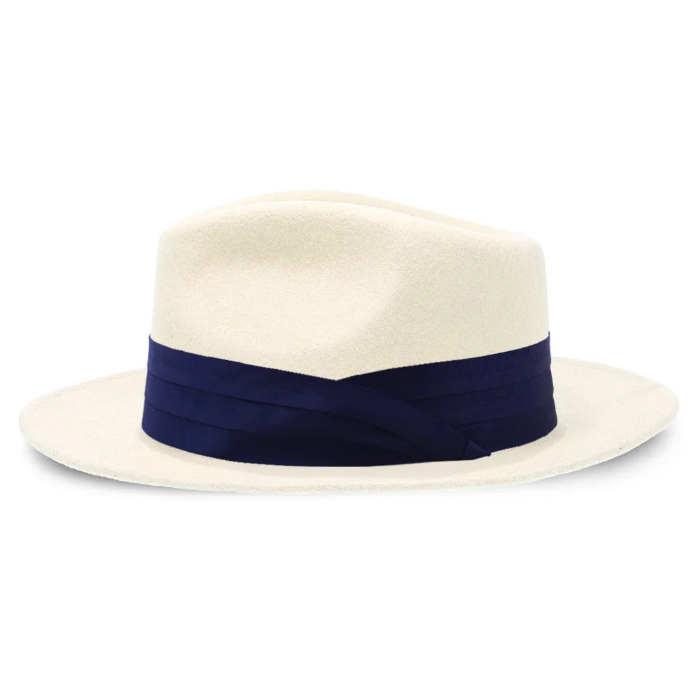 Satin Hat Band - 3-Pleat with 2-End Hooks