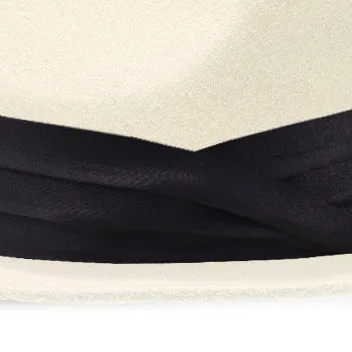 Satin Hat Band - 3-Pleat with 2-End Hooks