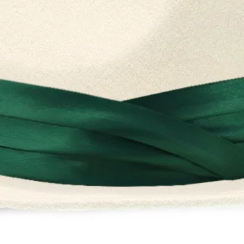 Satin Hat Band - 3-Pleat with 2-End Hooks