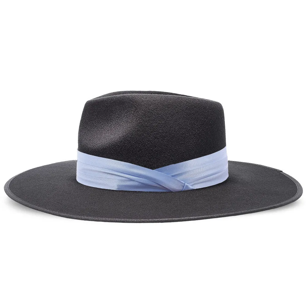 Satin Hat Band - 3-Pleat with 2-End Hooks