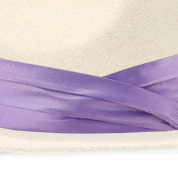 Satin Hat Band - 3-Pleat with 2-End Hooks