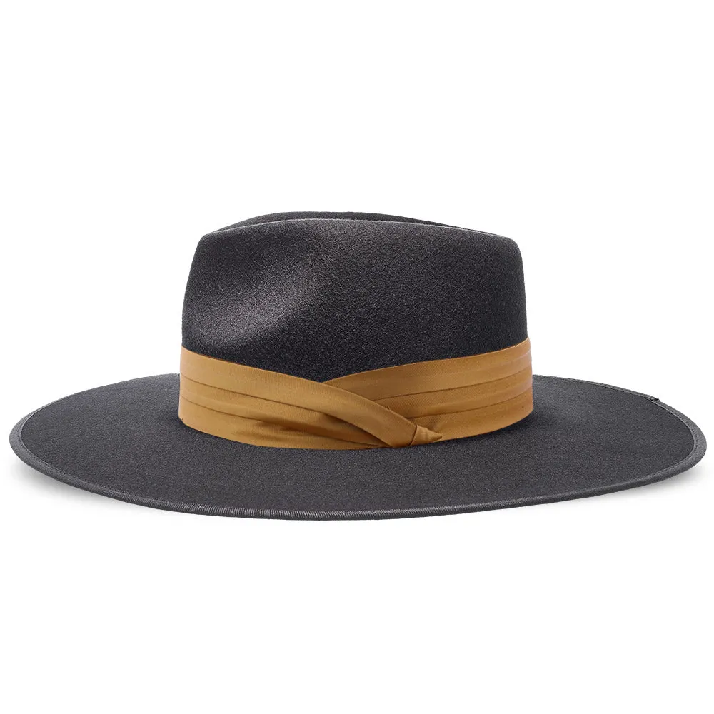 Satin Hat Band - 3-Pleat with 2-End Hooks