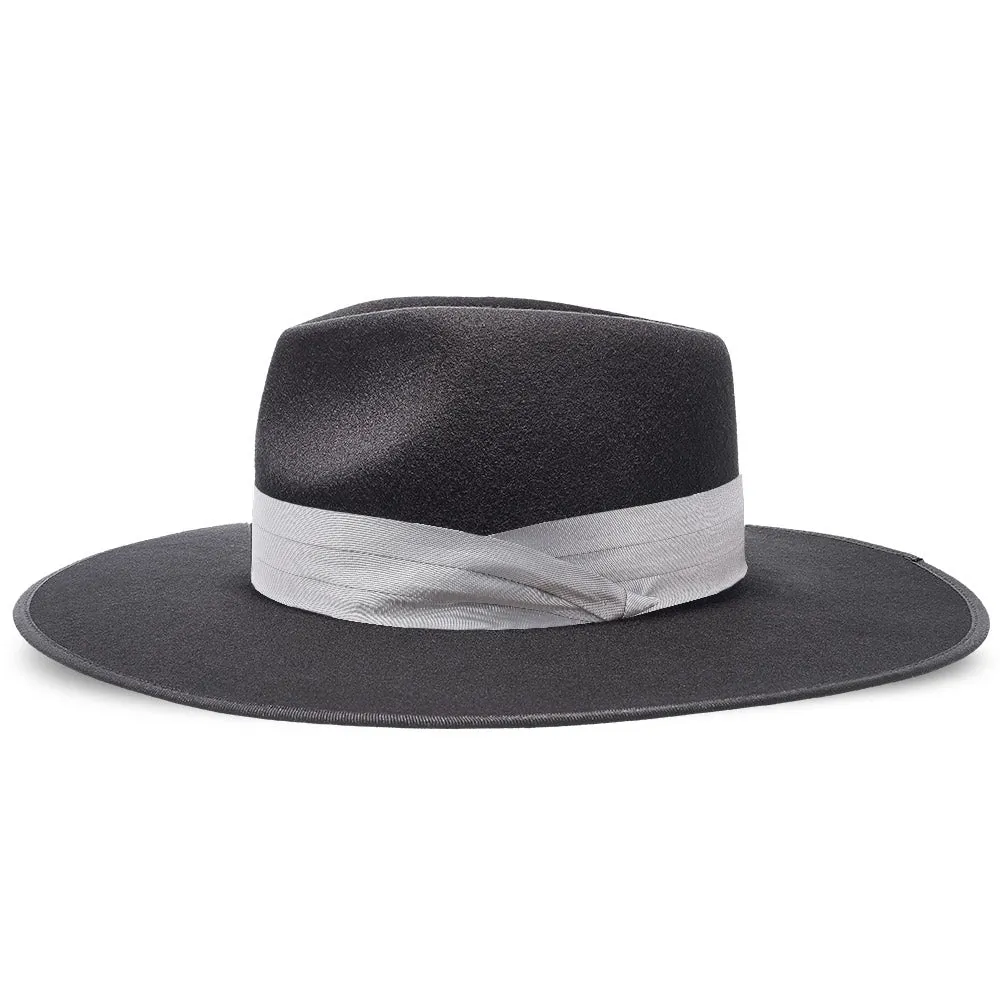 Satin Hat Band - 3-Pleat with 2-End Hooks