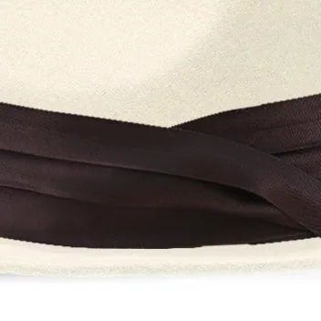 Satin Hat Band - 3-Pleat with 2-End Hooks