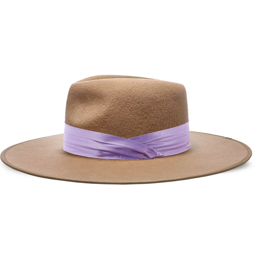 Satin Hat Band - 3-Pleat with 2-End Hooks