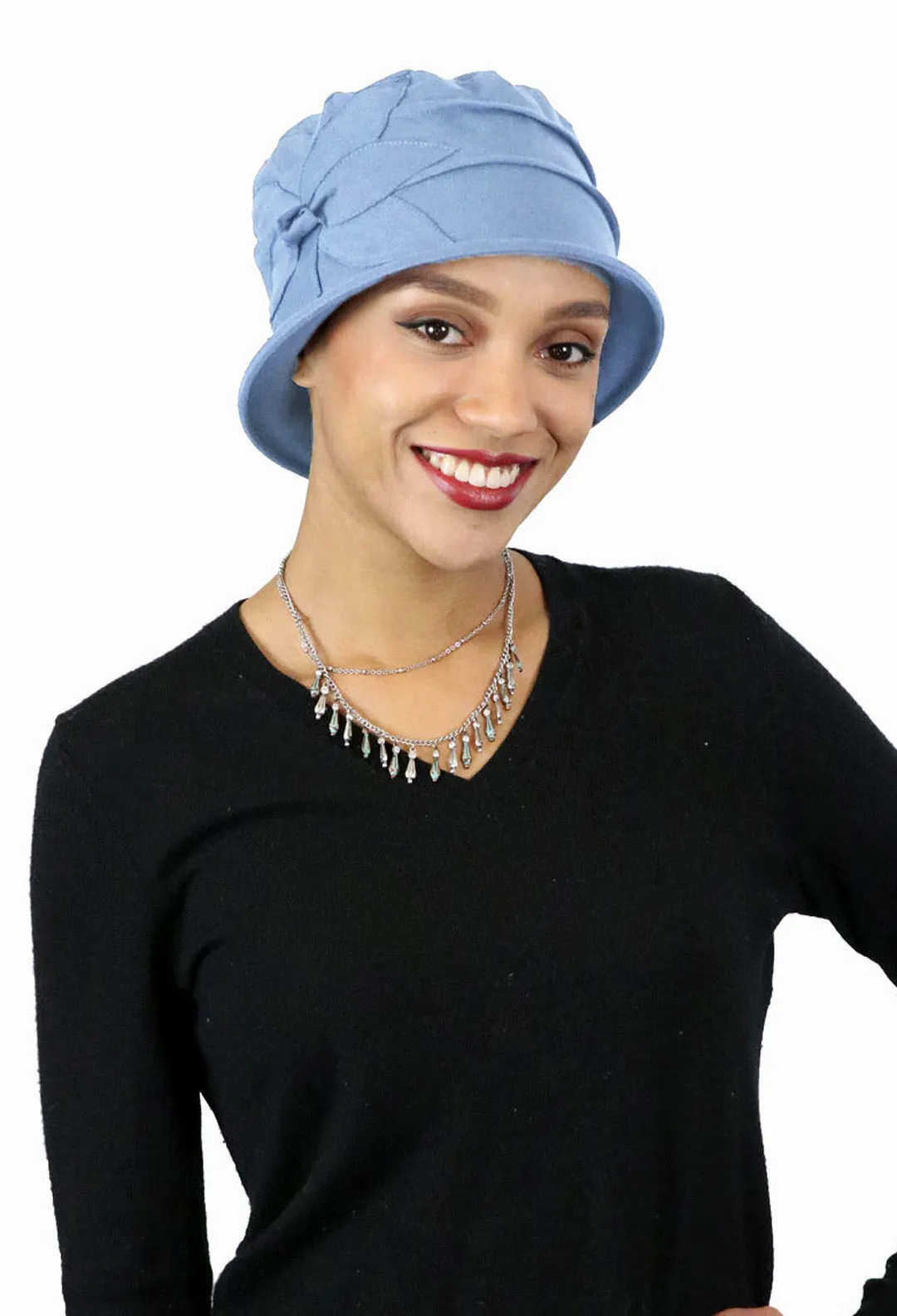 Seattle Chic Combed Cotton Cloche Hat for Women 50  UPF Sun Protection