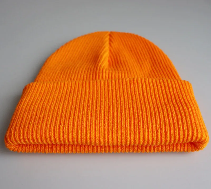 Solid Color Knit Beanies Hip Hop Ski hats