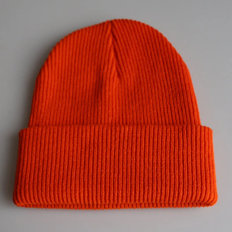 Solid Color Knit Beanies Hip Hop Ski hats