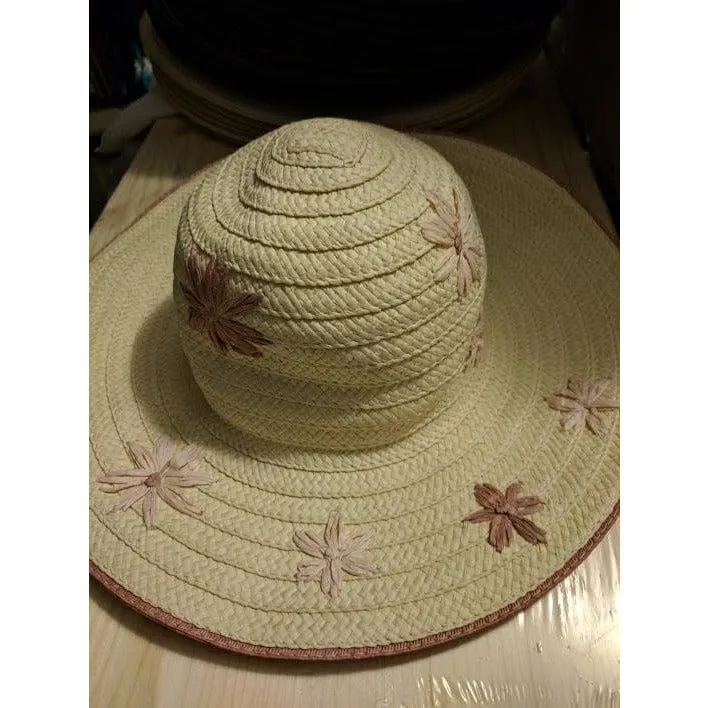 Sun Hats!  All Day Floppy Hat Black/Natural ONE SIZE, Several Styles!