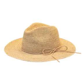 Sun 'N' Sand - Ian Fine Raffia Fedora Hat