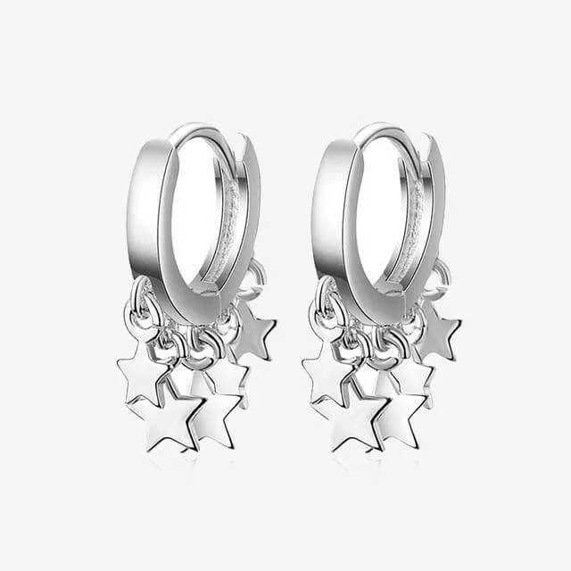 Tassel Small Hoop Earrings For Women Korean Jewelry 2020