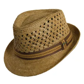 Tommy Bahama - Crocheted Organic Raffia Fedora